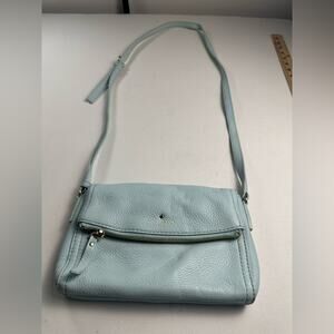 Kate Spade Cobble Hill Marsala Light Robbin Egg Blue Crossbody Bag